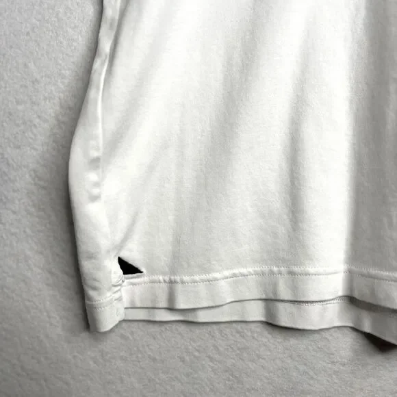 UNTUCKit Men's White Polo XL short sleeve Shirt resort business casual - Picture 4 of 13